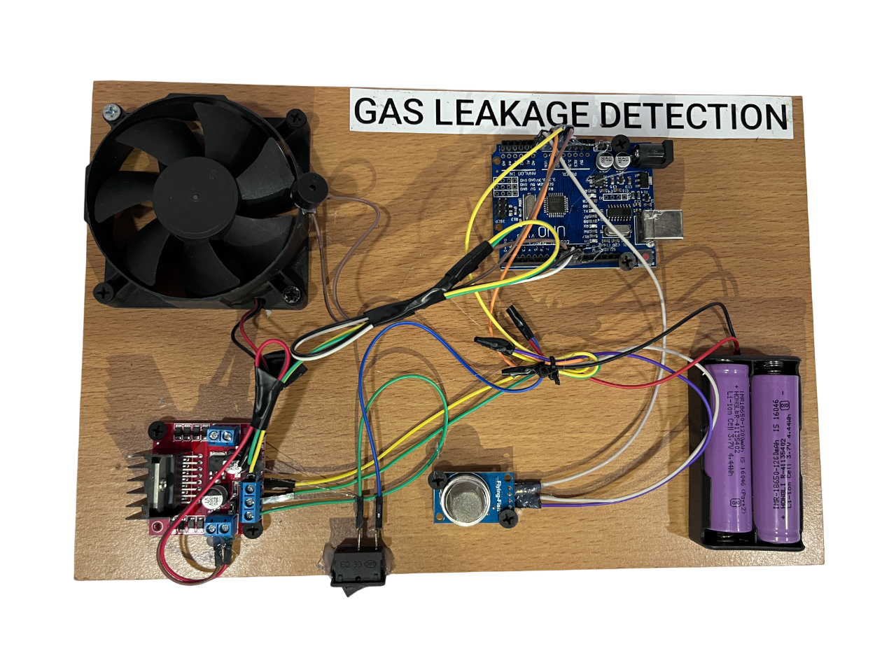 GAS LEAKAGE DETCTION